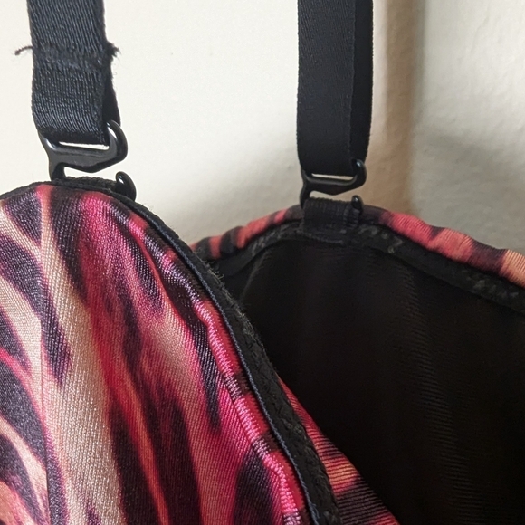 ๐ Fierce & Fabulous Yitty Leopard Print Bustier Top - Size L ๐บ - Picture 4 of 6